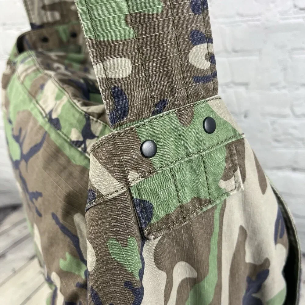 Ralph Lauren Denim & Supply Camo Canvas Military Tote Messenger Bag RipStop